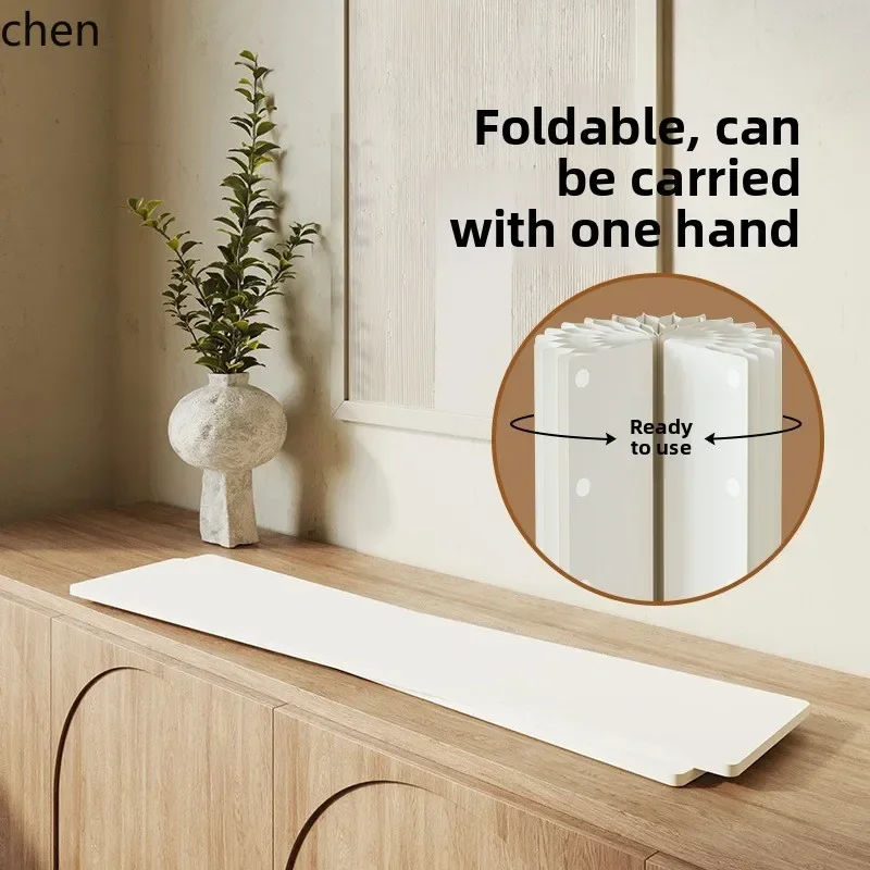 D3L15- Simple Cylindrical Accordion Display Rack Island Table High And Low Decorative Display Stand Flower Shop Display Rack