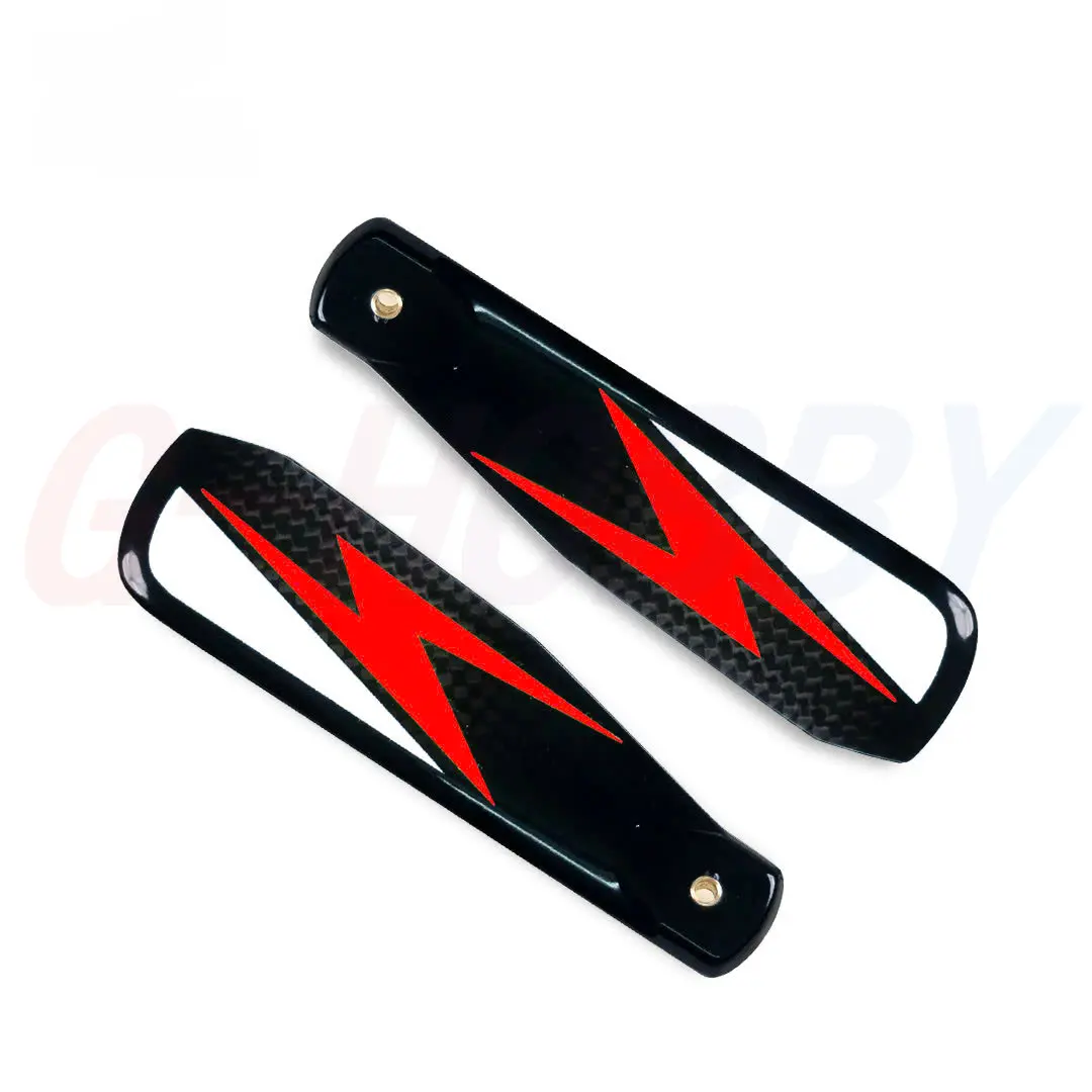 1 คู่ VULCAN 420 มม. 563 มม. 700 มม. 716 มม. คาร์บอนไฟเบอร์ใบมีดโรเตอร์หลักสําหรับเฮลิคอปเตอร์ RC