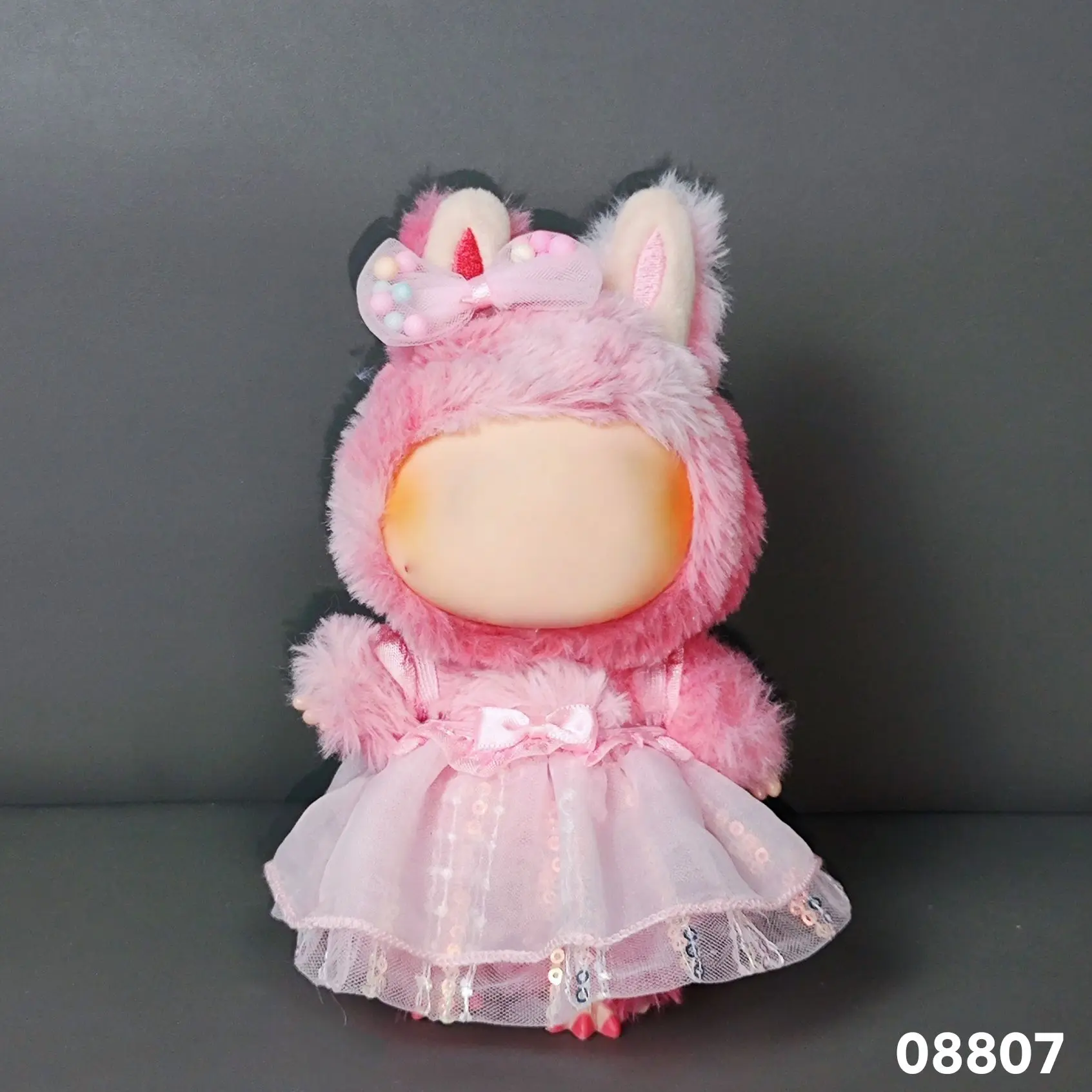 Bonitos ropa para muñecas, ropa de fiesta para 17cm, labubu v2 v1, ropa kawaii, juguetes para niños de diferentes estilos, regalos para labubu