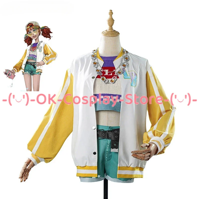 Game Identity V Lily Barriere Cheerleader Cosplay Costume Fancy Party Suit Halloween Carnival Uniforms Anime Clothing