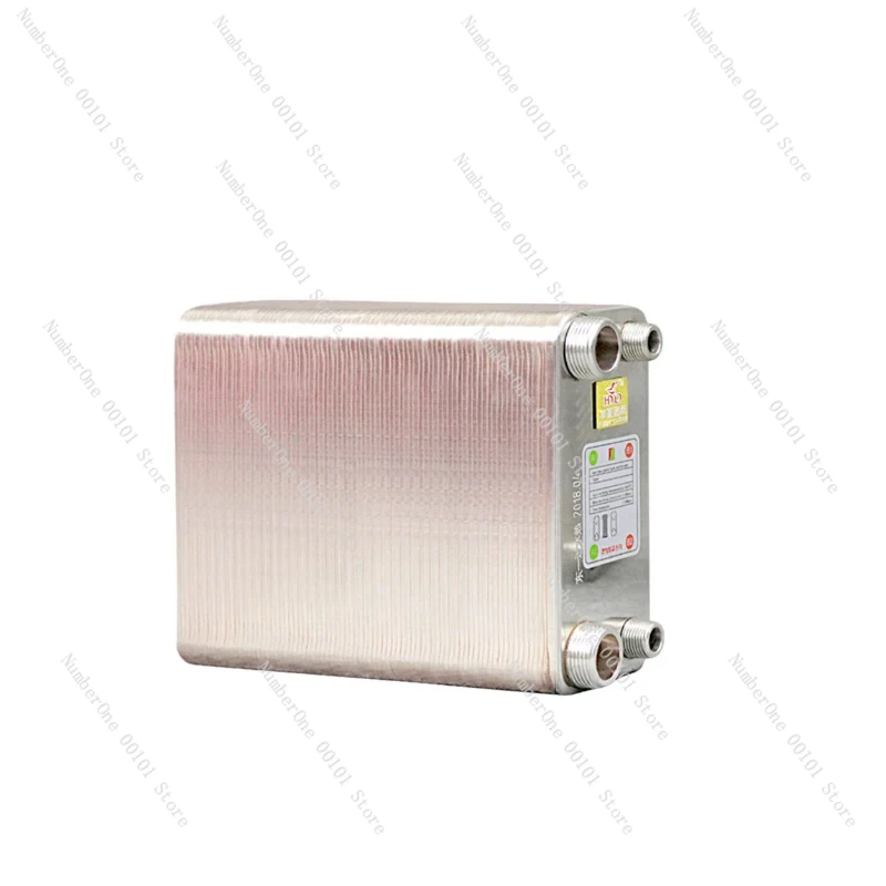 

120 Plates Brazed Plate Heat Exchanger Beer Wort Chiller Cooler Home Brewing Beer Brazed Water Heater