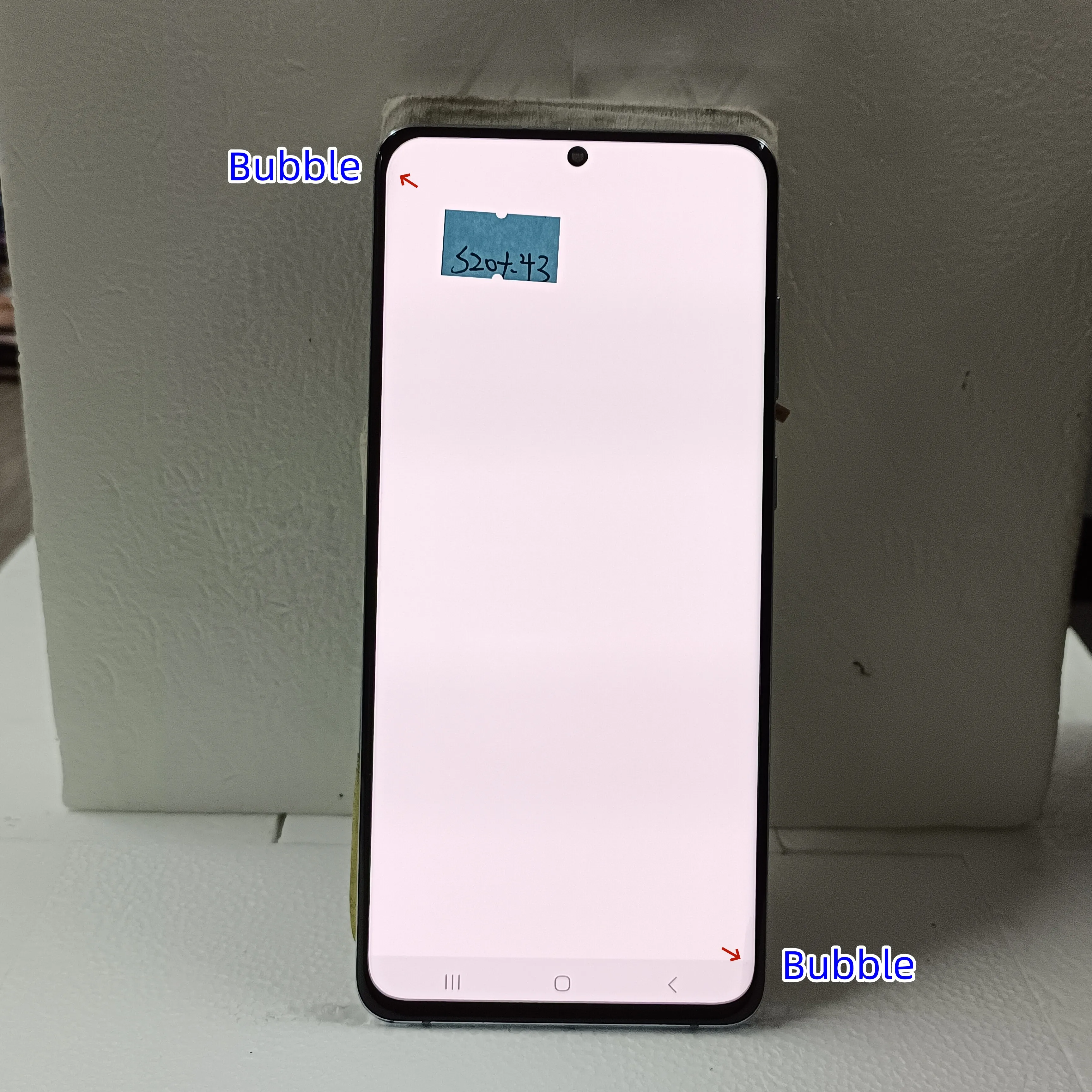 

100 Tested S20+ LCD For Samsung Galaxy S20 Plus Display Touch Screen Digitizer SM-G985A G985U G985F/DS Display With Defects