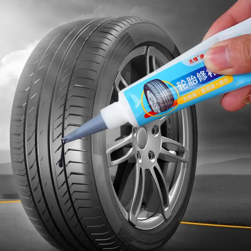 

Tire Repair Black Glue Liquid Strong Rubber Wear-resistant Non-corrosive Adhesive Instant Bond Leather