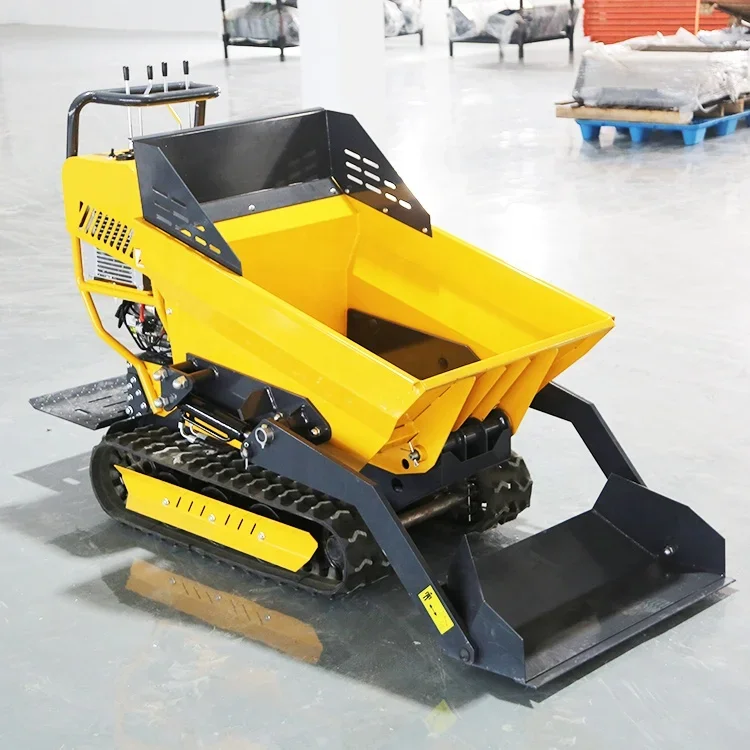 China Cheap Self Loading Mini Farm Dumper Truck Mini Crawler Dumper For Sale