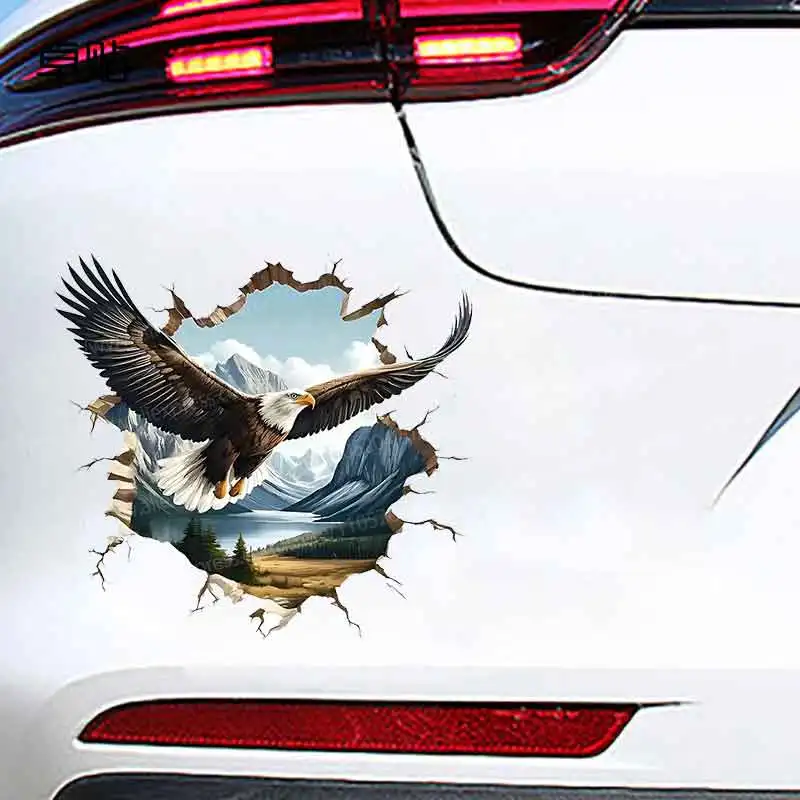

Flying eagle car Stickers Car Window Decoration Stickers Decals for Car Decoration HE01