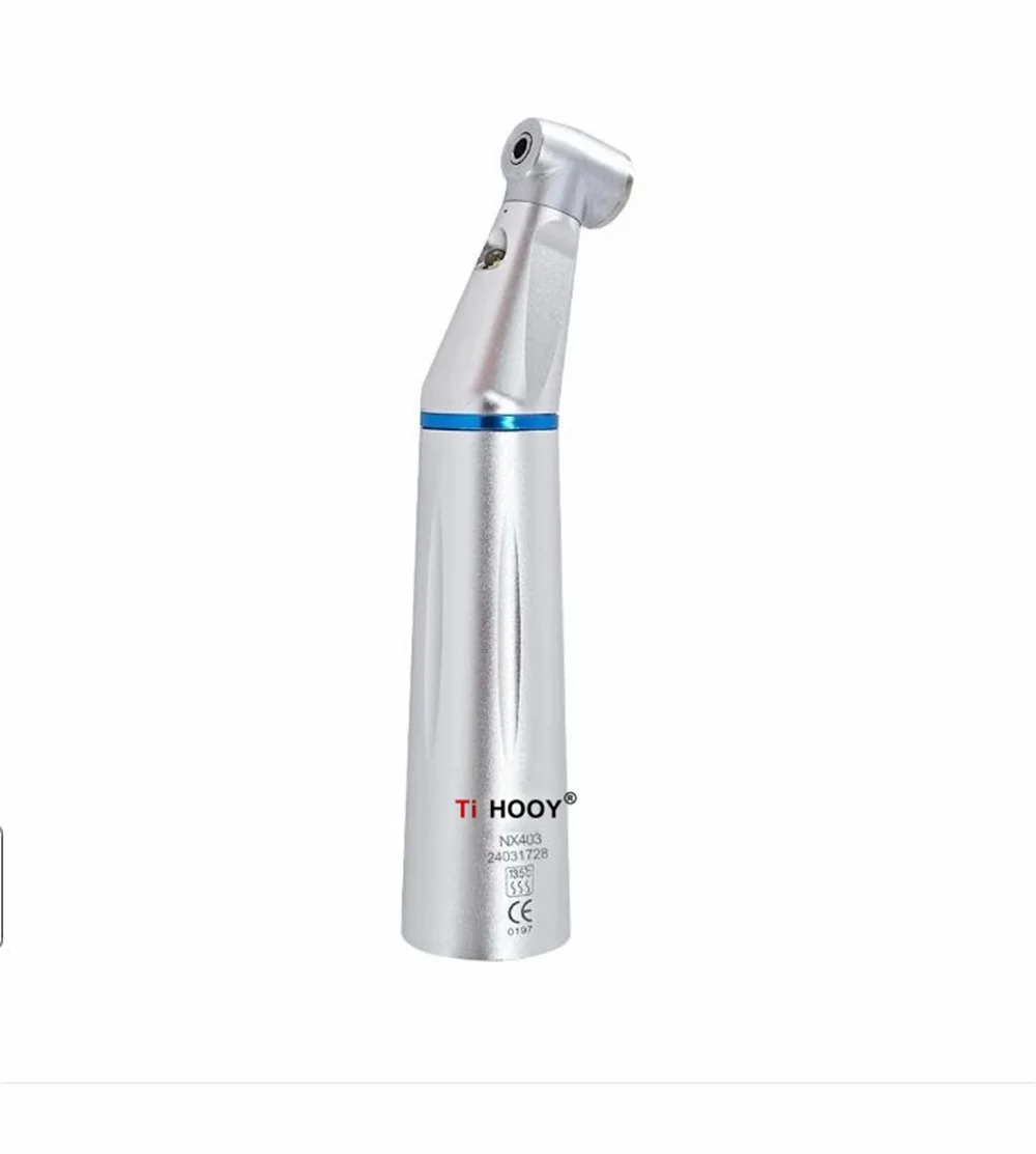 

Good Quality Contra Angle 1:1 Dental Low Speed Handpiece Air Turbine Contra Angle E-generator Inner Water Spray with LED Light