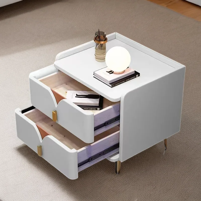 

Bookcase Open Cabinets Bedroom Design Bedside Table Designer Cabinet White Dresser Bed Side Round Room Muebles Headboard LT