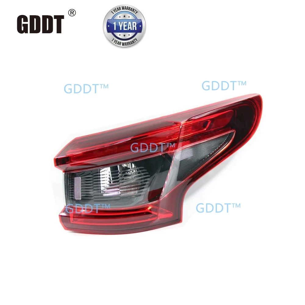 1 Pcs J11 2019 Led Outside Tail Light for Nissan Qashqai Rear Turn Signal Lamp Clearance Warning Lamp for Dualis Accessories