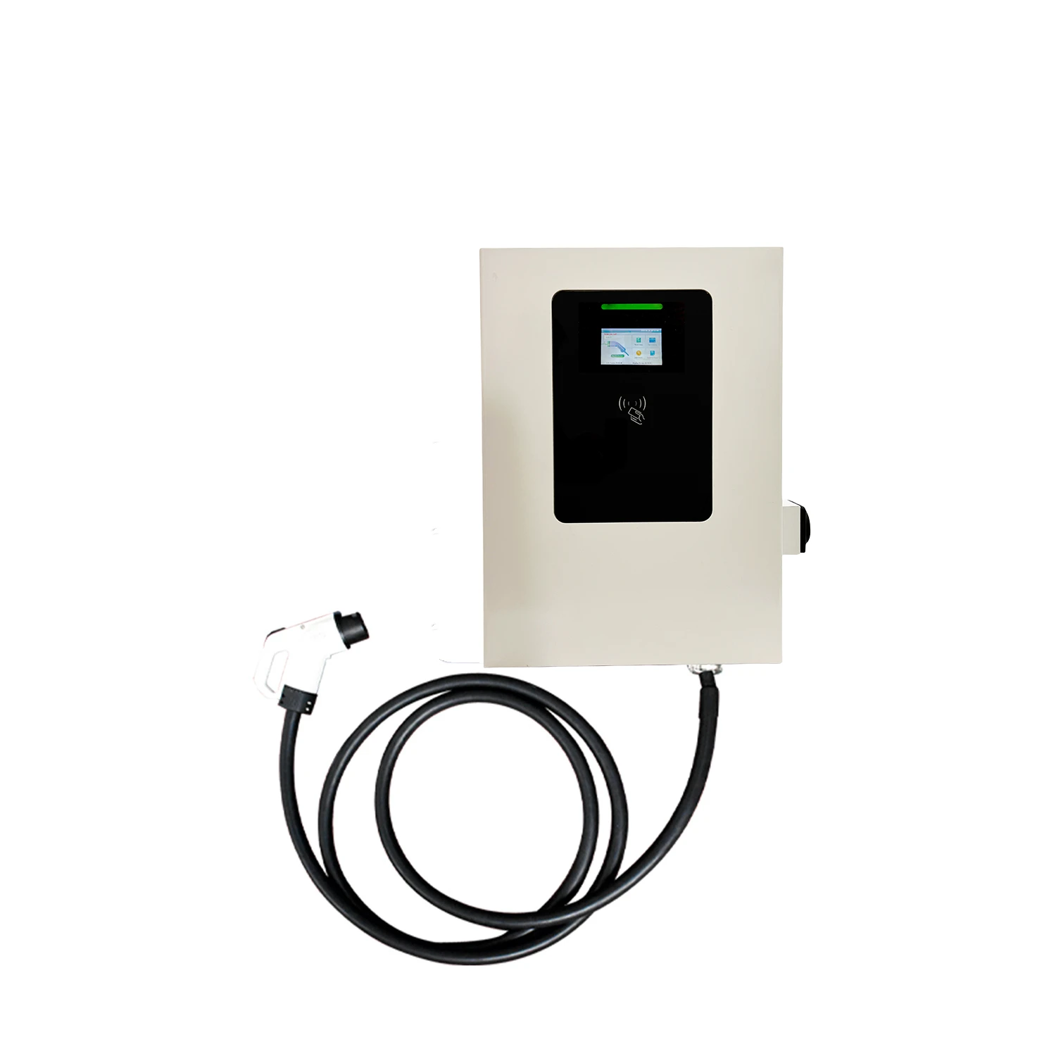 Wall-Mounted DC 60kW CHADEMO Fast Charging EV Charging Station RFID Access Control Home Commercial Use (380V Input) Model WDD