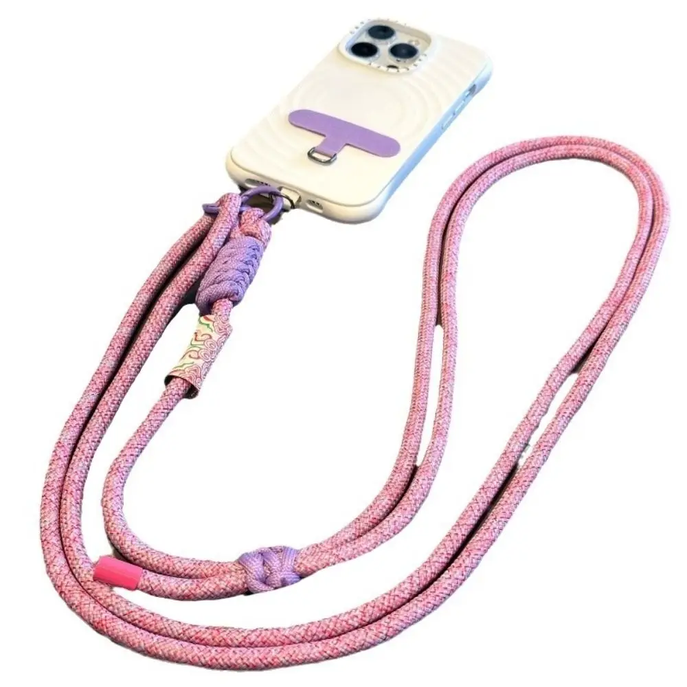 Adjustable Mobile Phone Straps Dual-purpose Neck Rope Crossbody Lanyard Long Retro Style Phone Hanging Rope