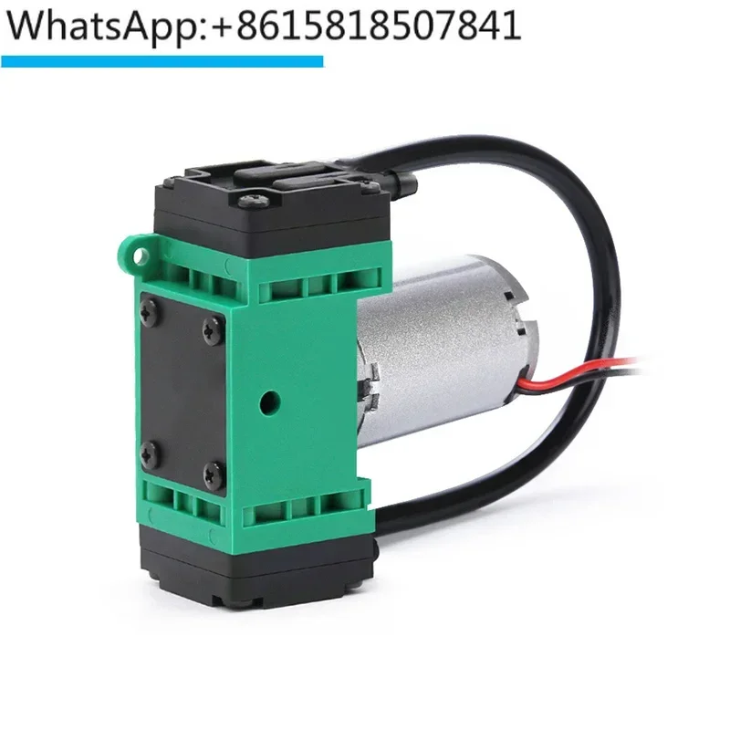 Double headed micro vacuum pump 24V high negative pressure diaphragm air pump 6V air pump VOC sampling electric 12V inflation