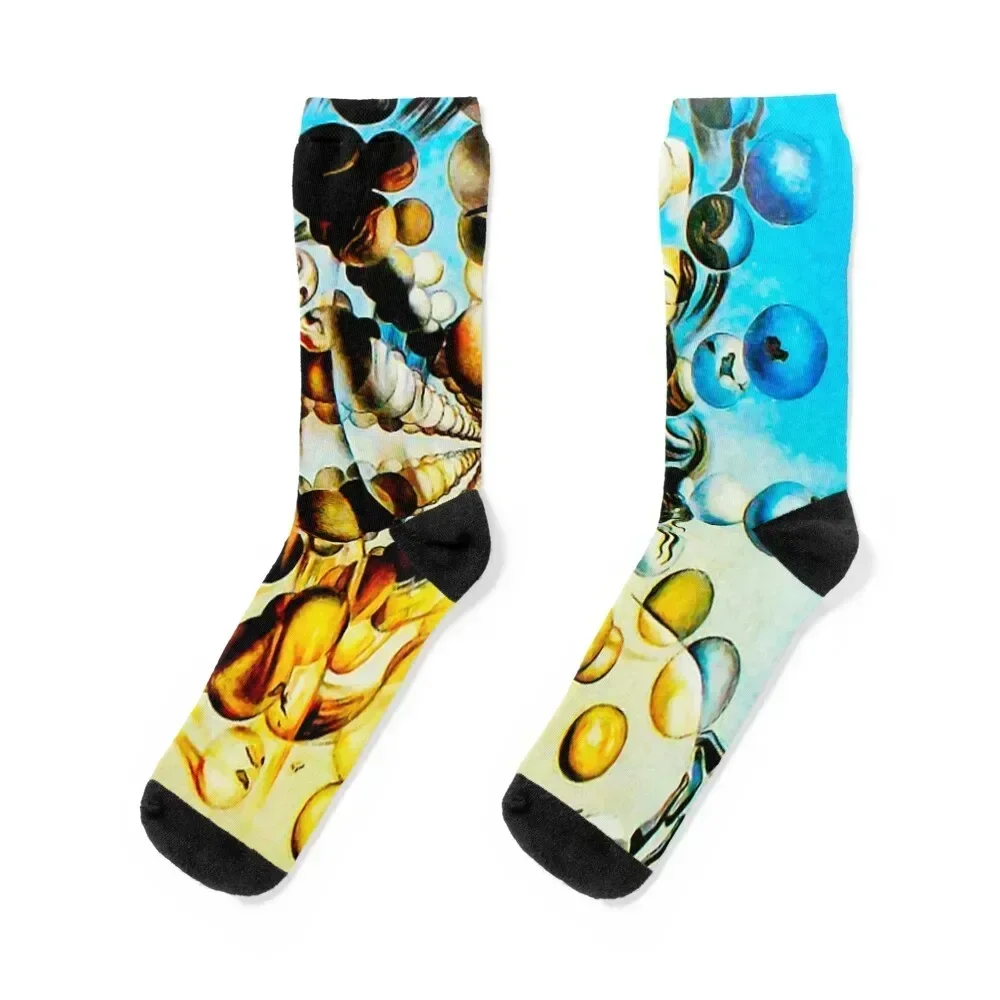 

Galatea of the Spheres-Salvador Dalí Socks funny sock Christmas custom sports Socks Girl Men's