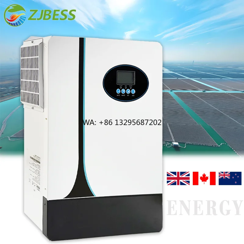 

New High Quality Inverter 6kw 11kw 12Kw Single Phase Three Phase 220v 230v Solar Inverter
