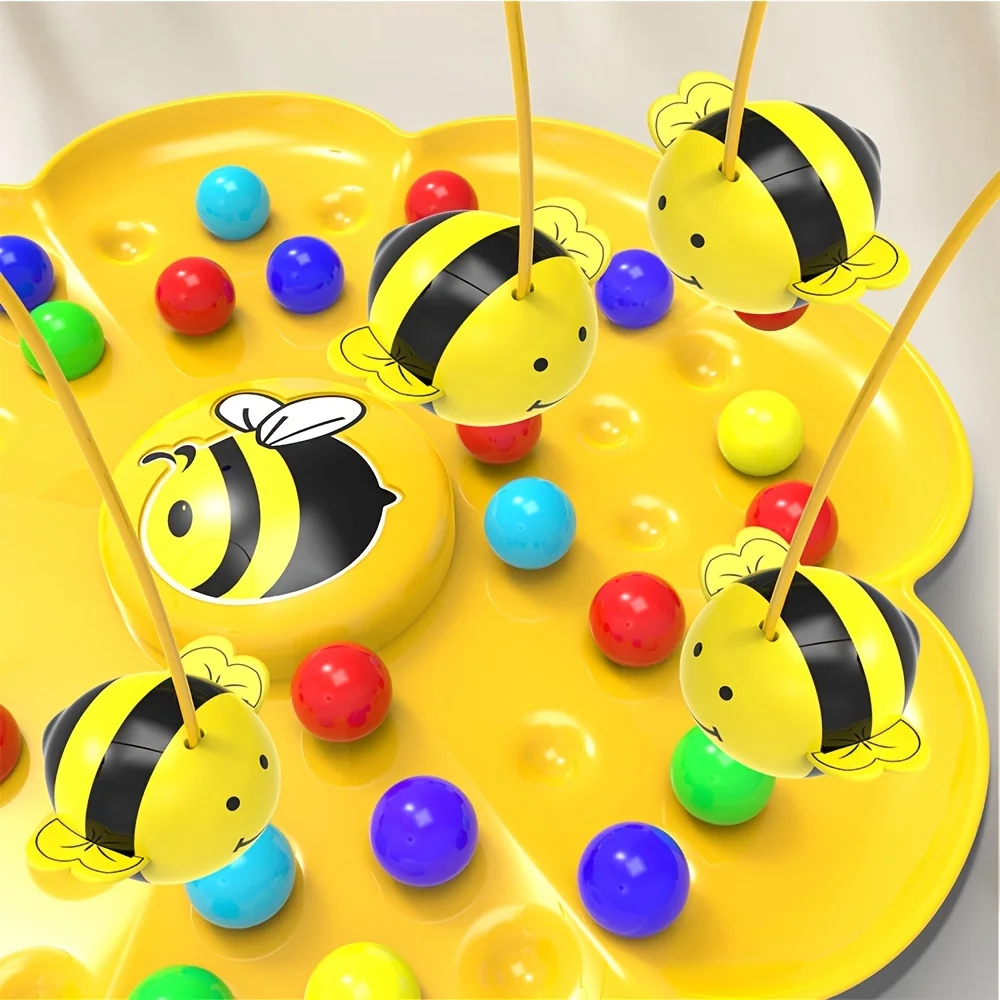 Clumsy Little Bumblebee Multifunctional Board Game Puzzle Fishing Toys Little Girl Boy Student Gift Christmas Party Favor