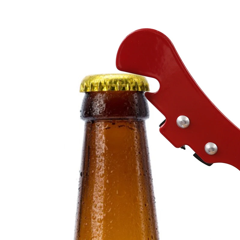 Abrebotellas portátil para el hogar, accesorio de cocina, abridor de botellas, 3 unidades