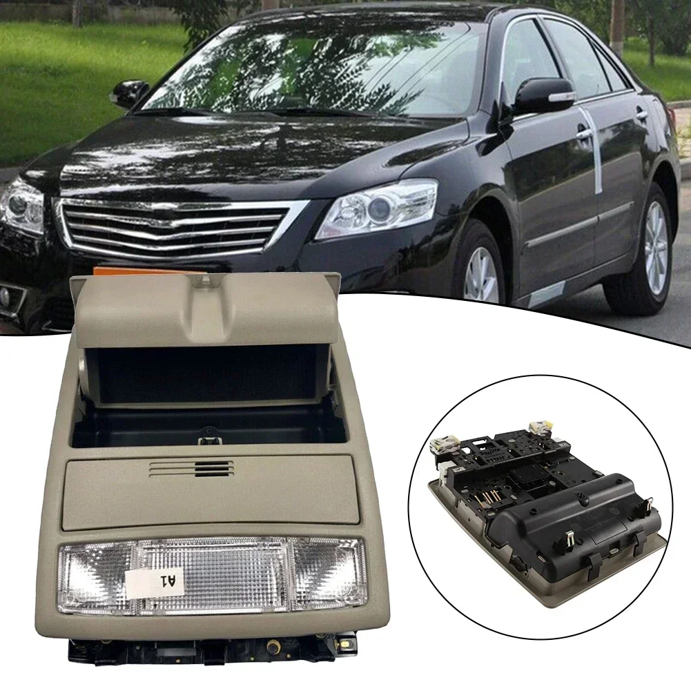 Reading Light For Toyota For Camry Aurion 2007-11 Indoor Ceiling Lights Auto Interior Front Read Lamp ABS Lighting Lamps