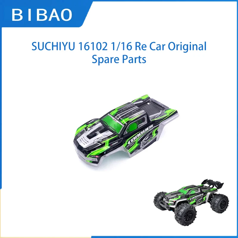 

SCY 16102 1/16 RC Car Original Spare Parts 6220 car shell green Suitable for SCY 16101 16102 16103 Car