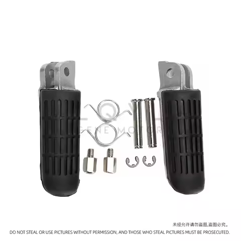 Motorcycle Front Footrests Foot pegs For Honda CBR 750F 1000F CB400 750 1300SF CBR600 F2 F3 VTR1000F VFR800 XL1000V Varadero