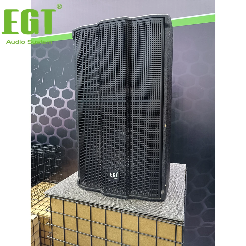 TX-215 Dual 15 Inch 2Way Passive Full Range Speaker High SPL Stable Power for Stage Performance