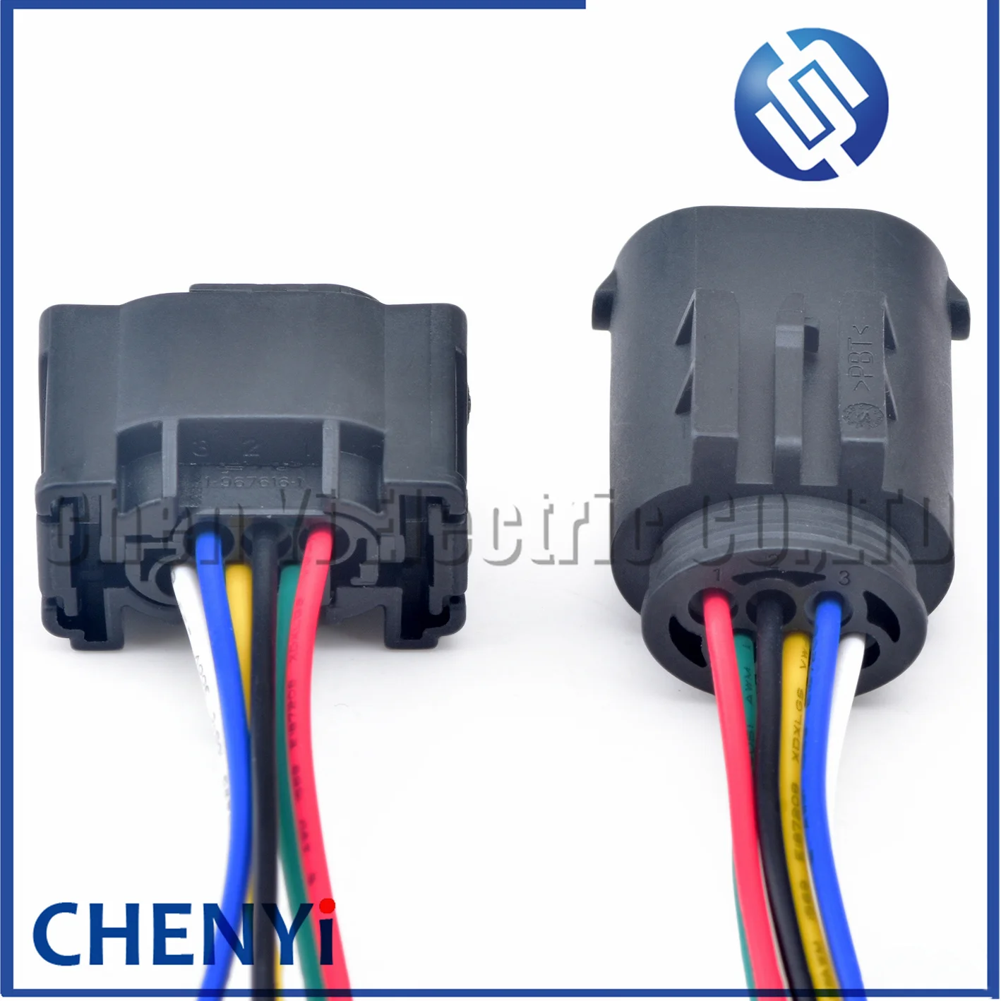 6 Pin female 0.6 mm car Accelerator Pedal Connector plug pigtail 1-967616-1 7M0973119 For Throttle Valve Sensor with wire