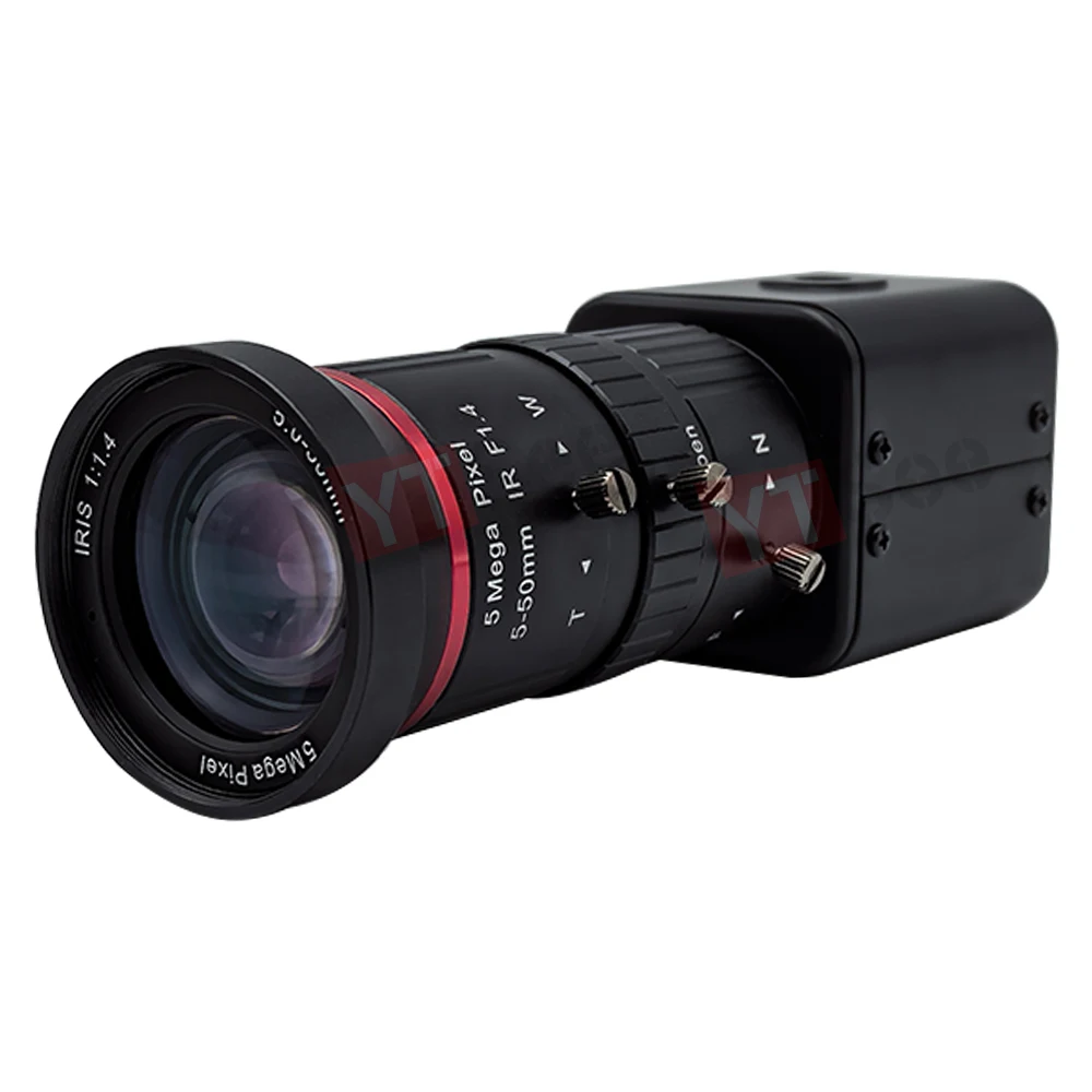 كاميرا 1080P 60fps HD SDI مقاس 1/2.8 بوصة cmos نظام أمان البث الرقمي 5-50 مم كاميرا بعدسة صناعية للتكبير