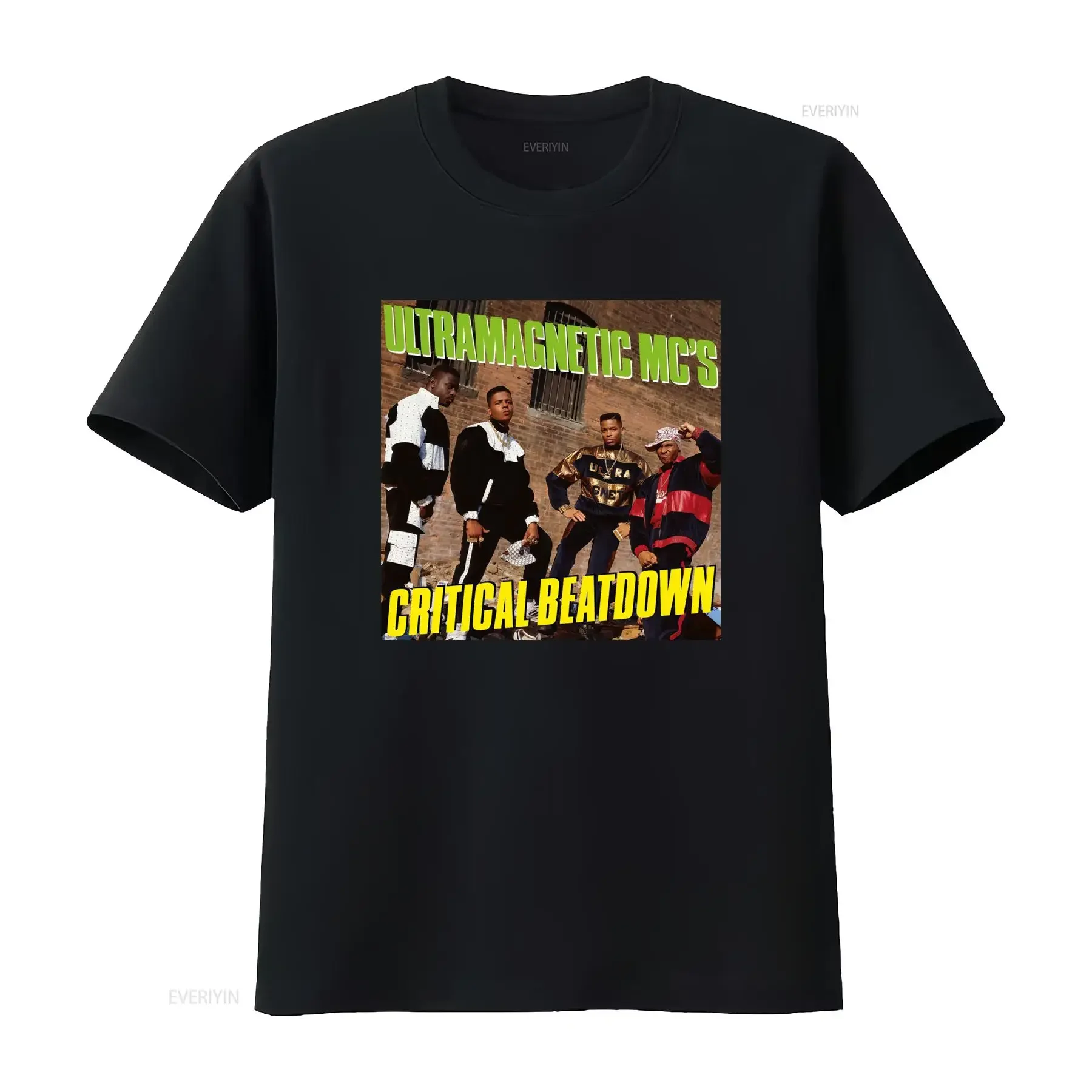 Ultramagnetic MC's Critical Beatdown Vintage Style T Shirt for Men and Women vintage Washed Stylish Unisex streetwear Casual