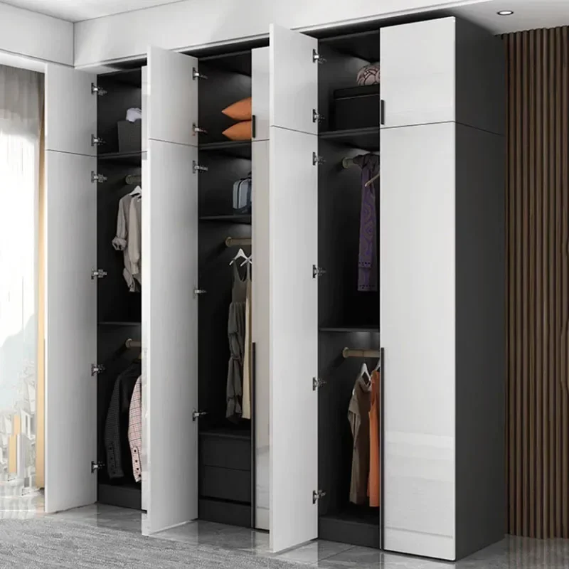 

Clearance Full Size Luxury Wardrobe Storage Drawer Clothes Closet Systems Hotel Wardrobe