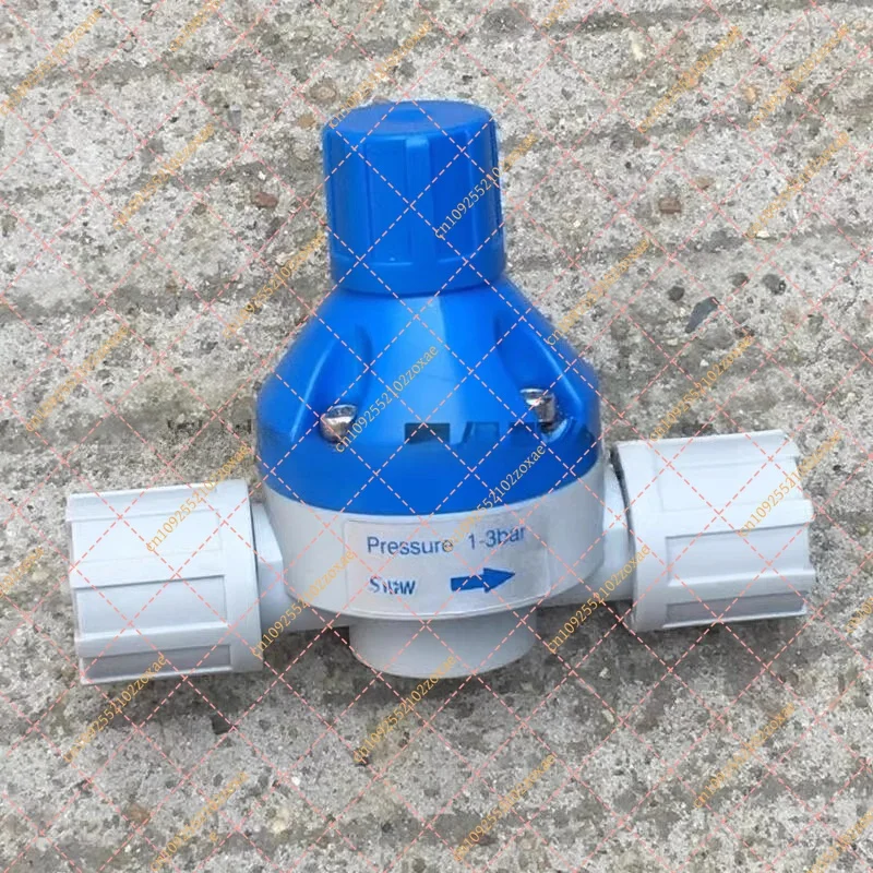 UPVC Back Pressure Valve for Metering Pump, Safety Relief Valve for Dosing System, Hose Joint Check Valve
