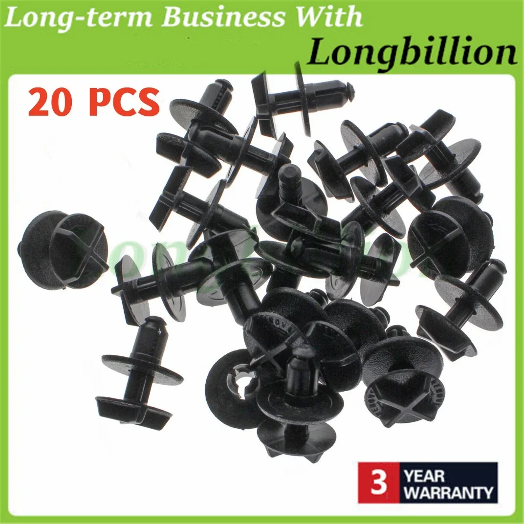 

New Black Battery Cover and Cowl Panel Clip Fasteners LR024316 for Land Rover Range Rover Discovery Sport Evoque