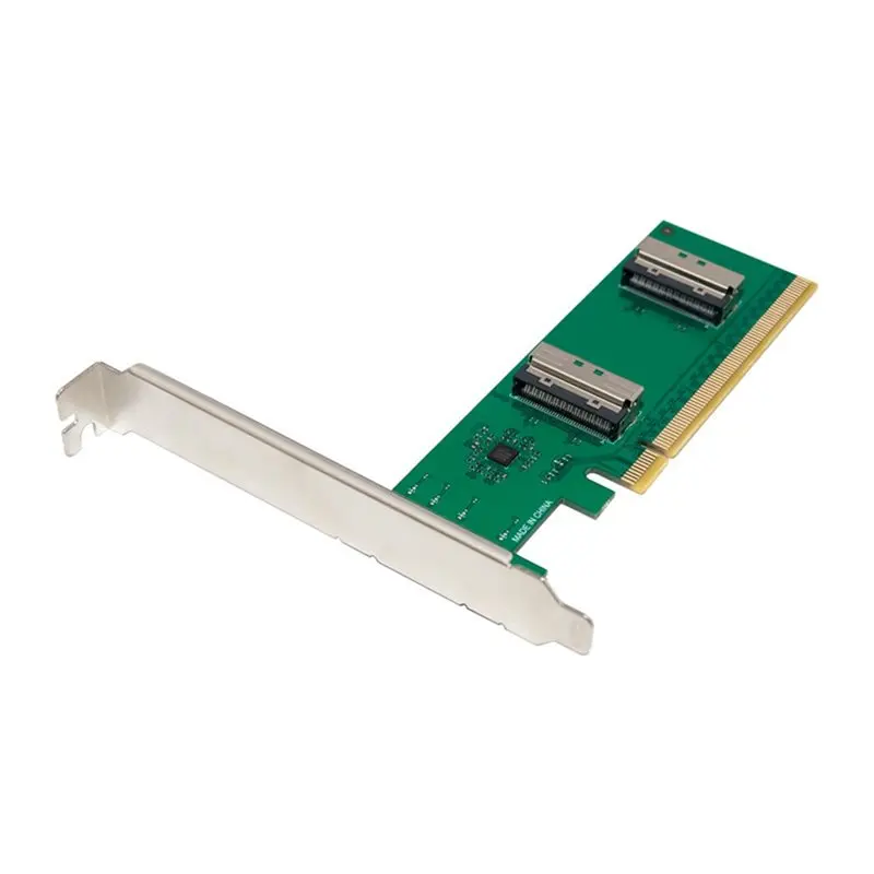 Ingenious-Pcie 5.0 X16 To 2-Port MCIO 8X Expansion Card
