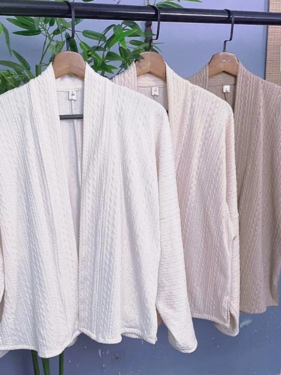 

Original Knitted Hanfu with Airplane Sves And Ma Face Skirt New Season Daily Wear Spring Autumn Winter f Body Skirt