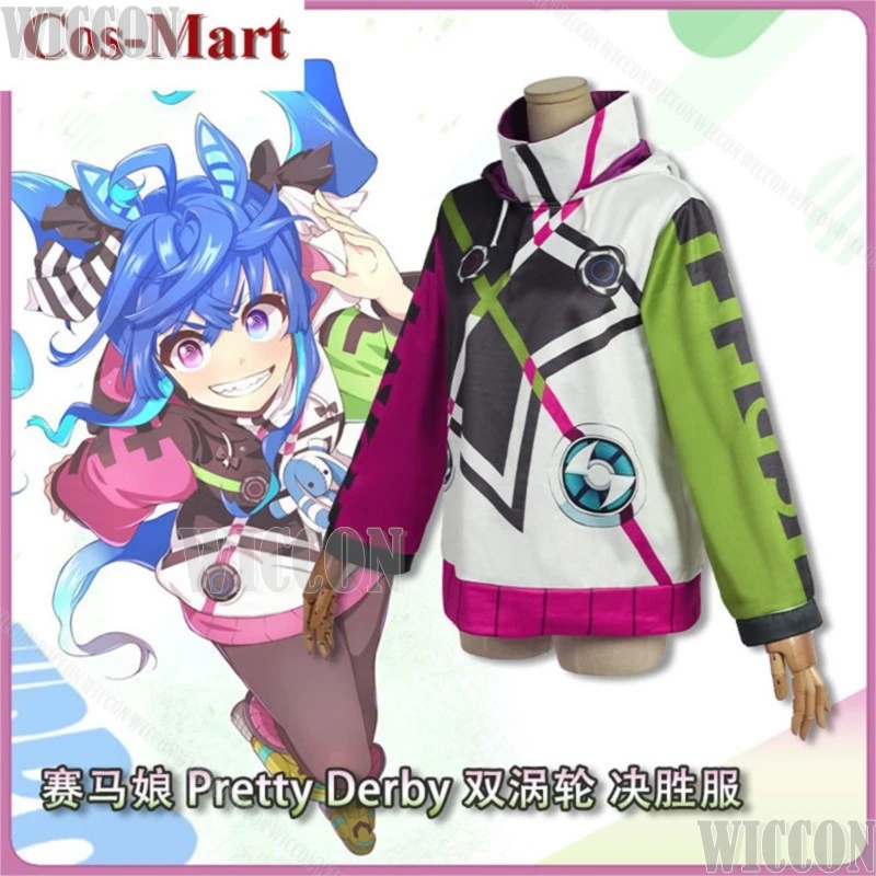 Umamusume Pretty Derby Twin Turbo Cosplay Umamusume Cosplay Twin Turbo Wig Rabbit Boots Halloween Hoodie Comic Con Outfit Party