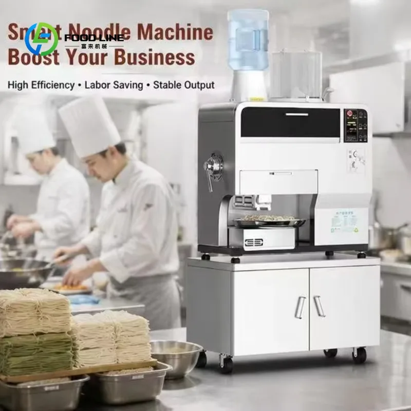 Customized Smart Control Commercial Noodle Machine Full Automatic European Pasta Spaghetti Macaroni Asian Ramen Noodle Maker