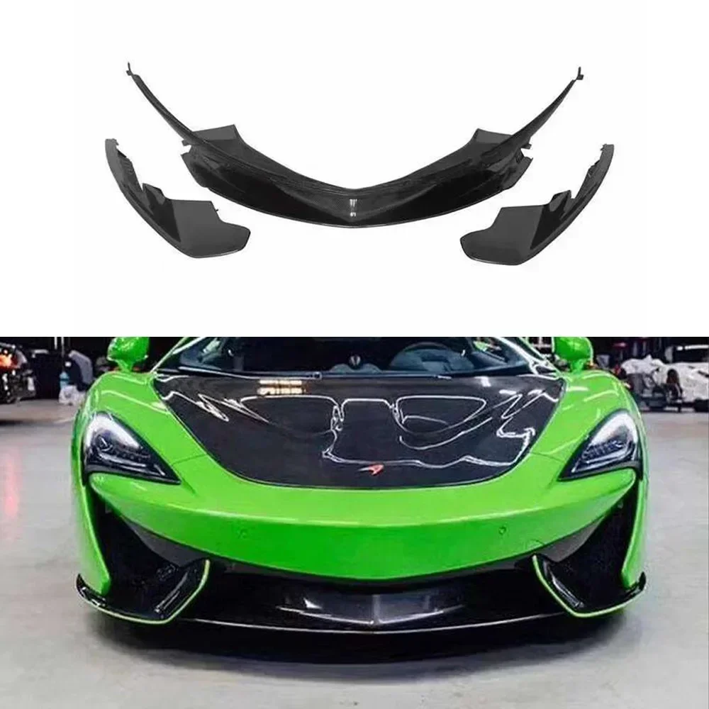 New! For McLaren 570S 540C OEM Dry Carbon Fiber Side Skirts Rear Diffuser Mirror Cover Front Lip Trunk Lid Body Kit Car Accessor