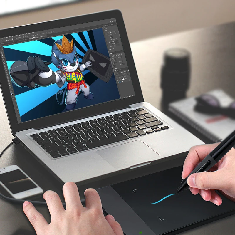 

Small electronic graphics tablet with pen tablet for PC 420