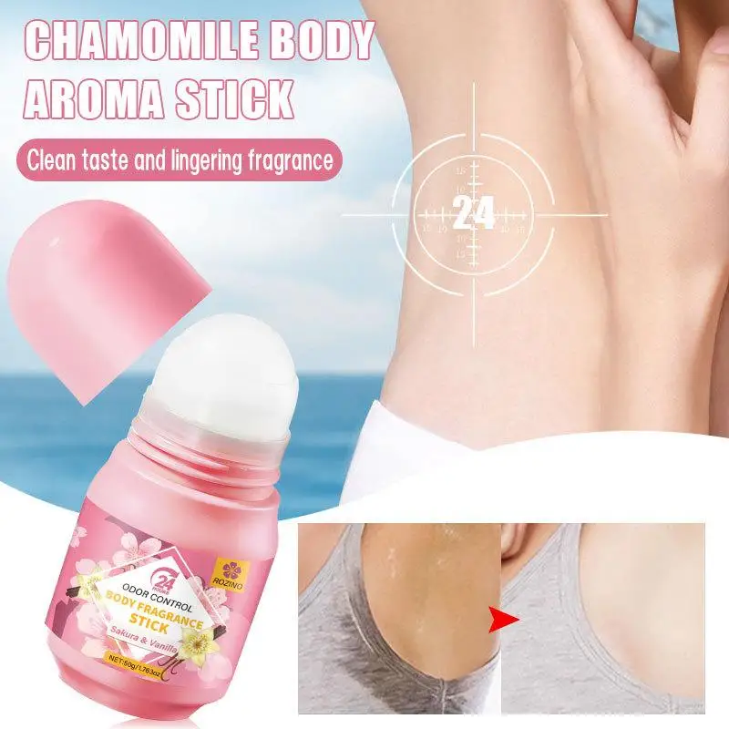 Portable Antiperspirant Stick Removes Underarm Odor Long-lasting Fragrance Natural and Fresh Fragrance Suitable For Women