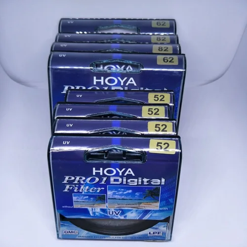 HOYA-filtro UV DMC Pro67mm, 72mm, 55mm, 58mm, 77mm, 82mm, 49mm, 52mm, 62mm, marco delgado, filtros digitales de luz azul antideslumbrantes con múltiples recubiertos