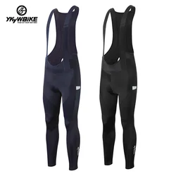 YKYW Spring Autumn Men Cycling Bib Long Pants Bicycle Male Tights MTB Bike Pants Pro Team Riding Race Cycling Sports Clothing