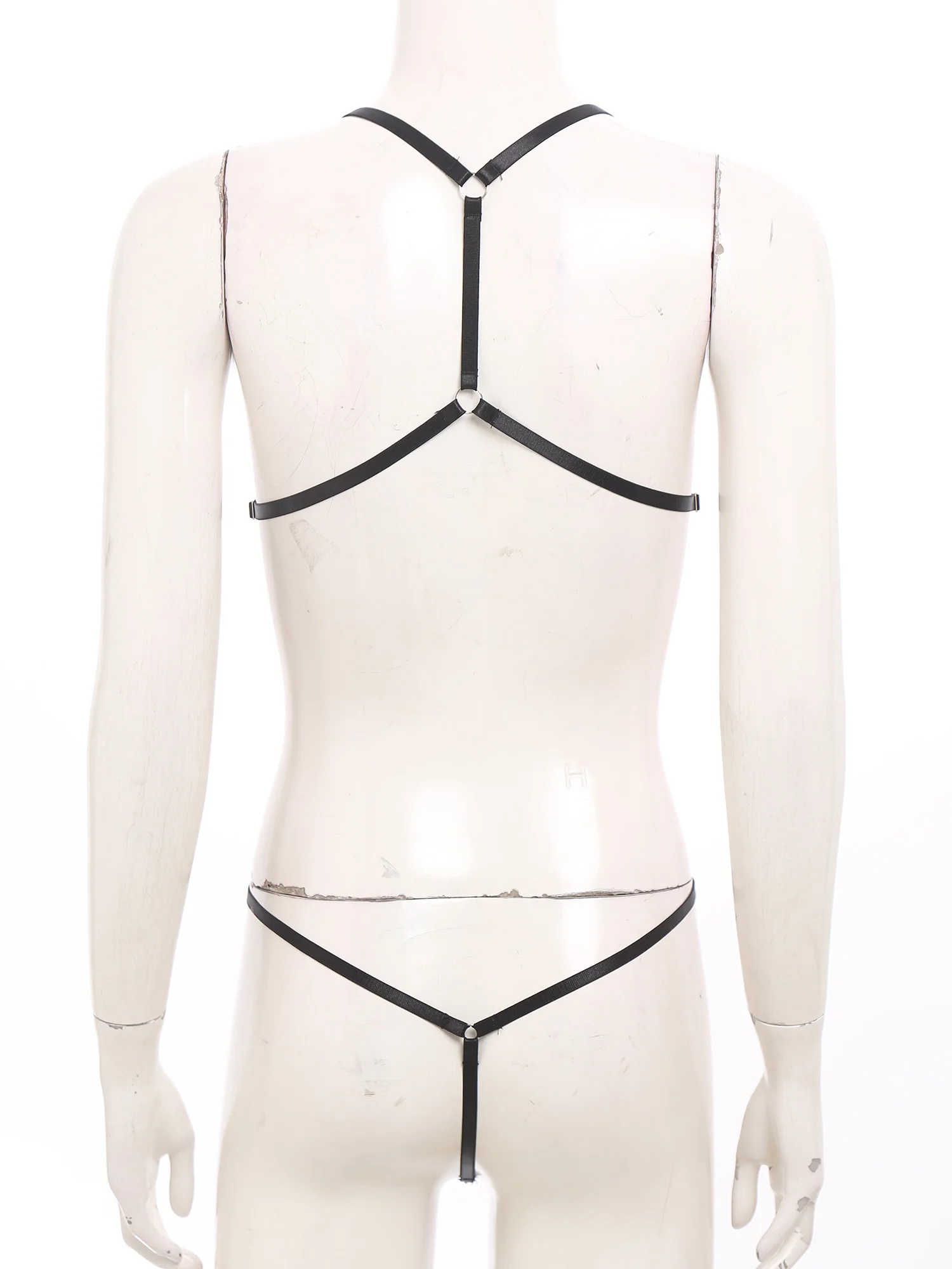 Women Lingerie Temptation Set Floral Patch Faux Pearls Bra with T-back Thong for Couple's Adult Tempting Porn Nightwear Sets