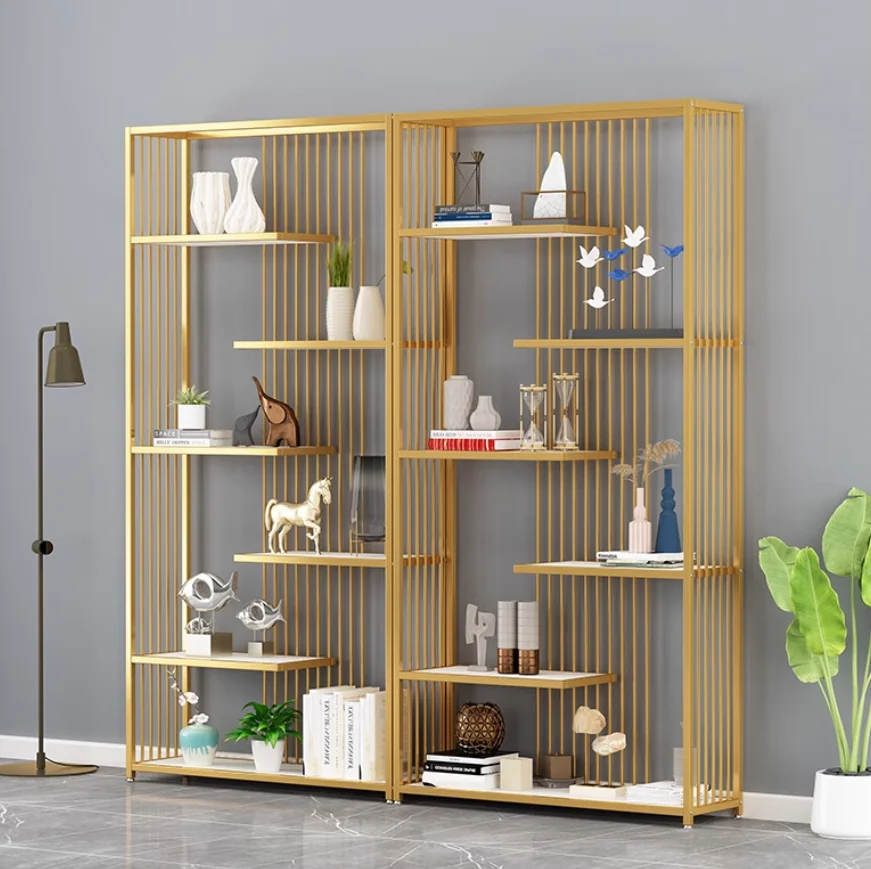 Product display shelf Multi-layer storage shelf floor office sample live display showcase cosmetics shelf