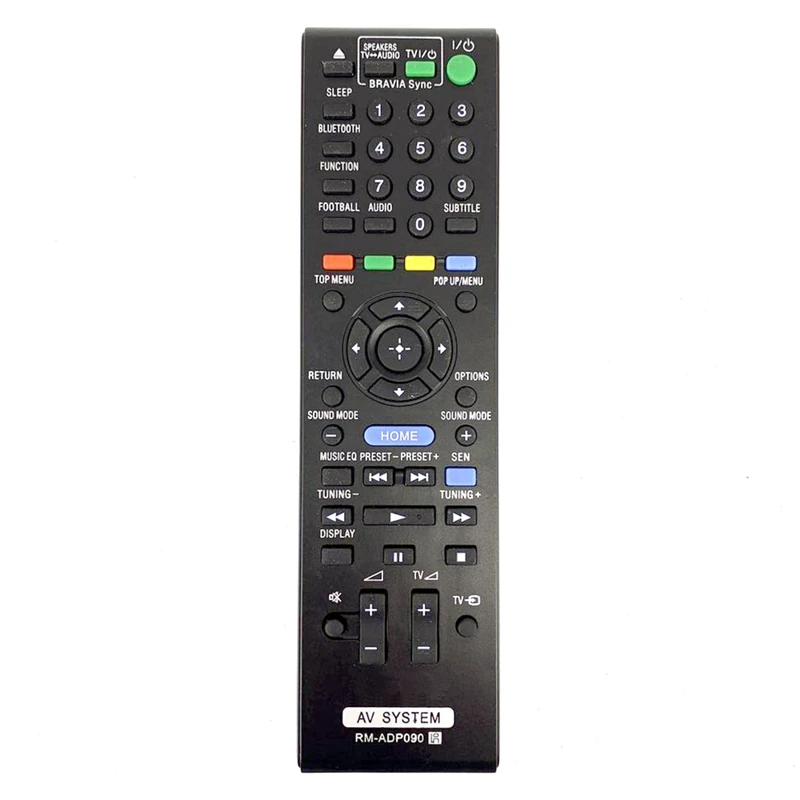 For RM-ADP090 Remote Control Replace For SONY AV System HBD-E2100 DBD-E3100 BDV-E4100 BVD-E6100