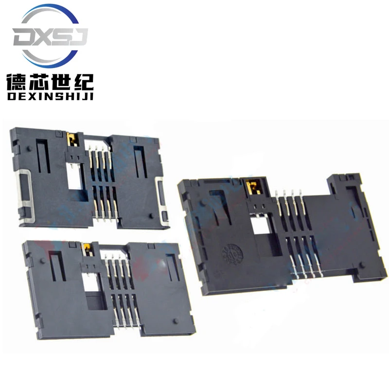 Soporte para tarjeta IC original MUP MUP-C817 ultrafino con ranura para tarjeta para decodificador, máquina POS de 8 pines