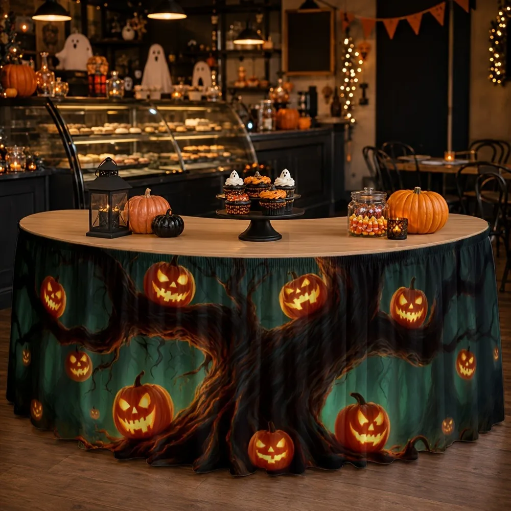 Mysterious Forest Nighttime Decorative Table Setting Party Tableware Activity Decoration Festival