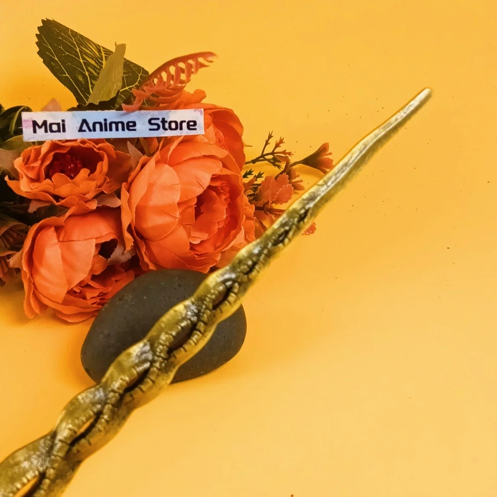 8.6 بوصة معدنية Elden كاتانا ديكور أنيمي النينجا سكين شفرة السيف الصغيرة الصلب كاتانا الحقيقية الأصلي الساموراي صابر لعبة غير حادة هدية #5