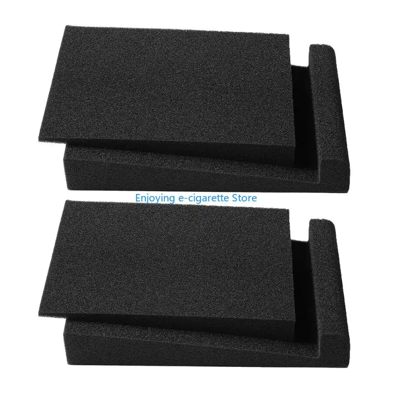 2Pcs AntiVibration Schwämme Pad Verwendung für Sound Geräte Laptops Spielkonsolen Y4QF – Detail 4