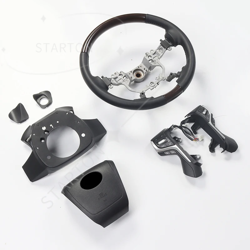 For Toyota Land Cruiser 200 2008-2021 Steering Wheel Replacement Modification LC200 Upgrade High-End Decoration