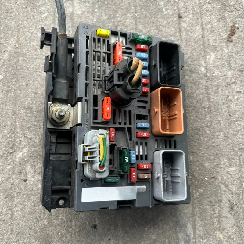 

Engine compartment fuse box