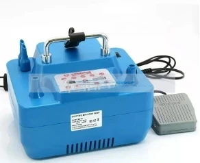 800W Electric Balloon Pump with Foot Switch and Dual Hole Professional Inflation Memory Function with Timer