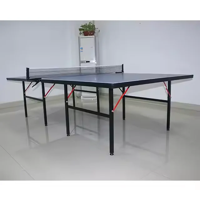 

Factory Wholesale High Quality Pingpong Table Tennis Table Factory Household Blue New