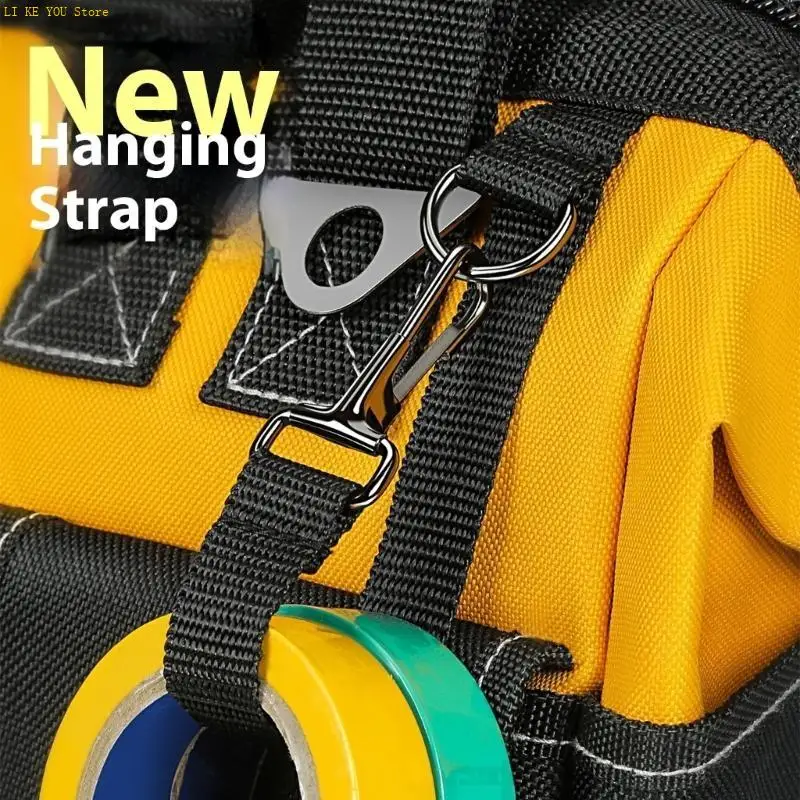 W3JE 14/16/18/20inch Professional Electrician Working Multifunction Storage Tool Bag